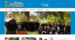 Desktop Screenshot of funerarialibertad.com